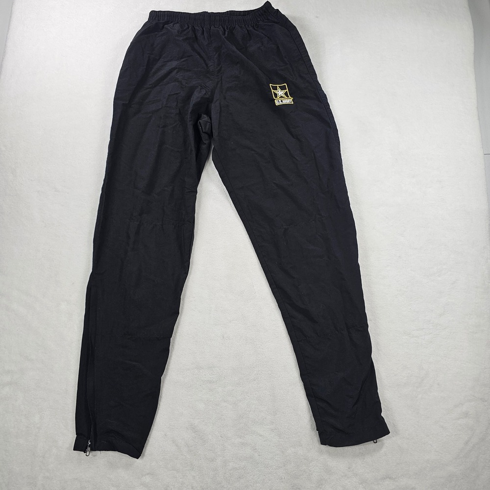 UNICOR US Army APFU Track Pants Unisex Small Black Excellent Physical Training